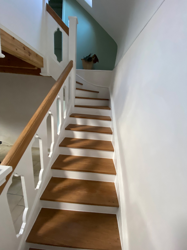 Sylvain Chanu Entreprise De Peinture Yffiniac ESCALIER 4